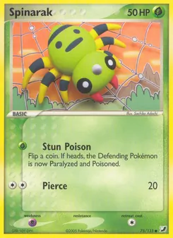 Spinarak (Unseen Forces #75)
