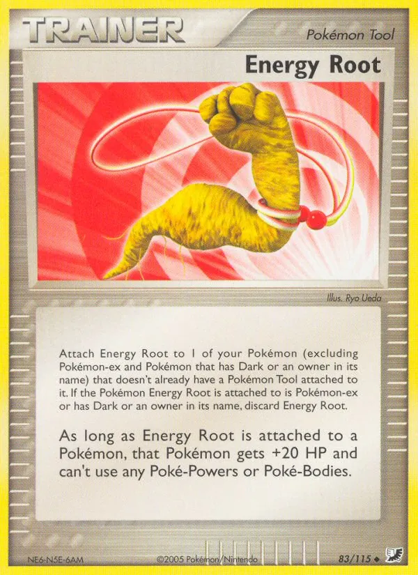 Energy Root — Unseen Forces #83 (Pokémon TCG card)