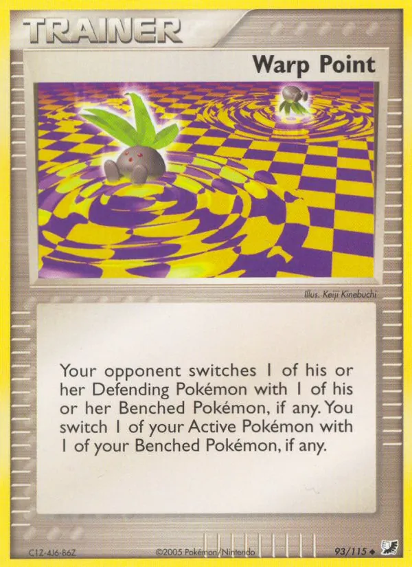 Warp Point — Unseen Forces #93 (Pokémon TCG card)