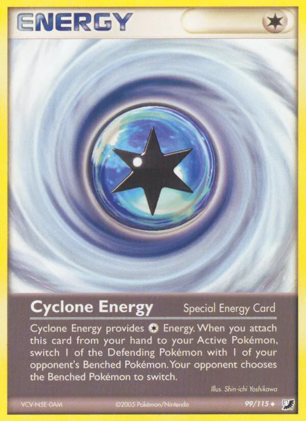 Cyclone Energy — Unseen Forces #99 (Pokémon TCG card)