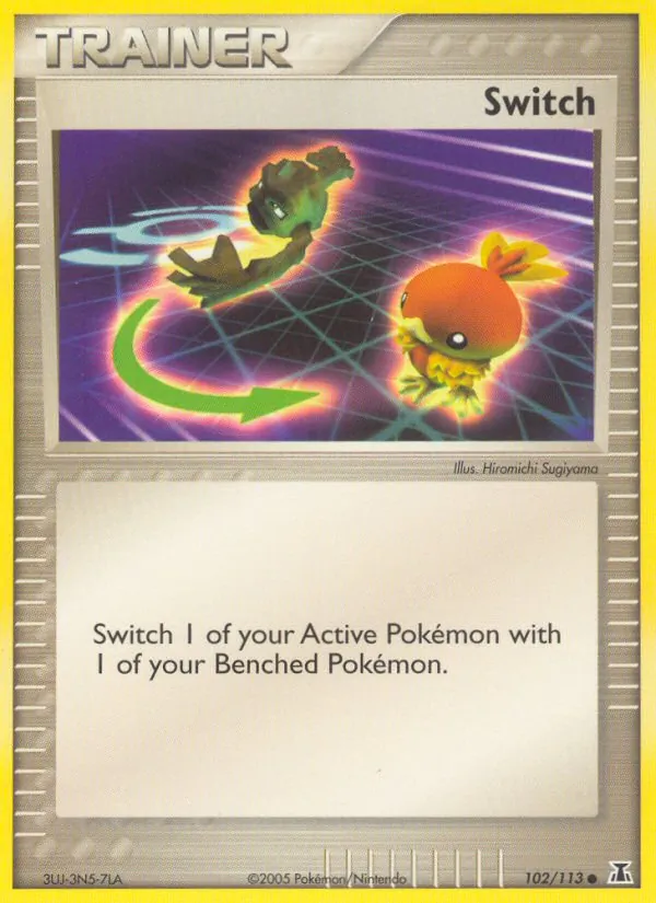 Switch — Delta Species #102 (Pokémon TCG card)