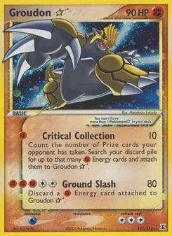 Groudon Star (Delta Species #111)