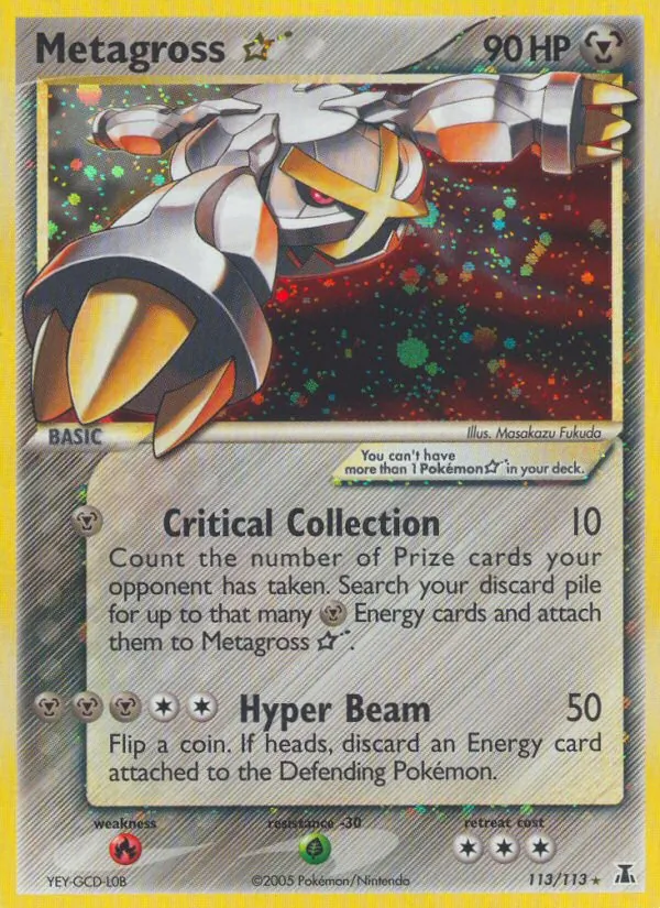 Metagross Star — Delta Species #113 (Pokémon TCG card)