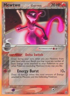 Mewtwo δ (Delta Species #12)