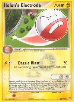 Holon's Electrode (Delta Species #21)