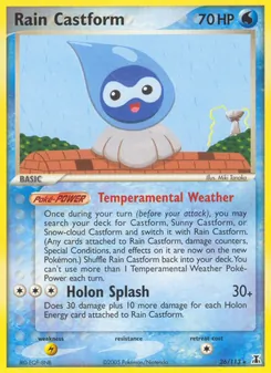 Rain Castform (Delta Species #26)
