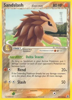 Sandslash δ (Delta Species #27)