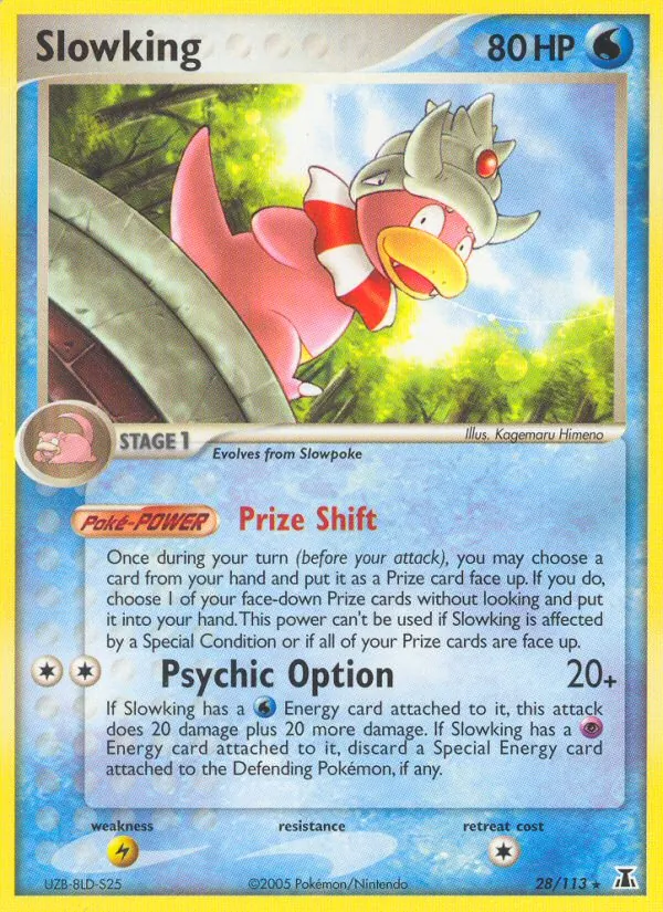 Slowking — Delta Species #28 (Pokémon TCG card)