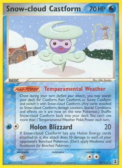 Snow-cloud Castform (Delta Species #29)