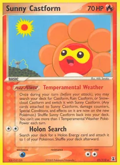Sunny Castform (Delta Species #31)