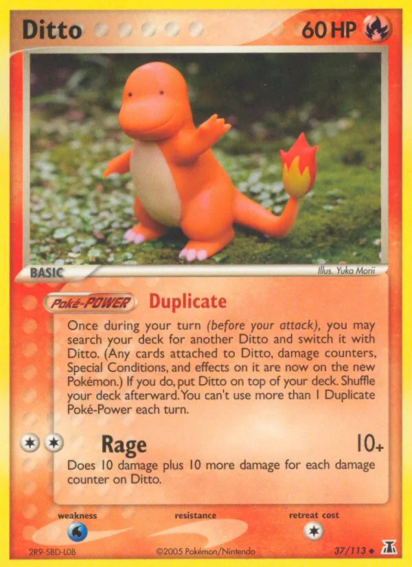 Ditto — Delta Species #37 (Pokémon TCG card)