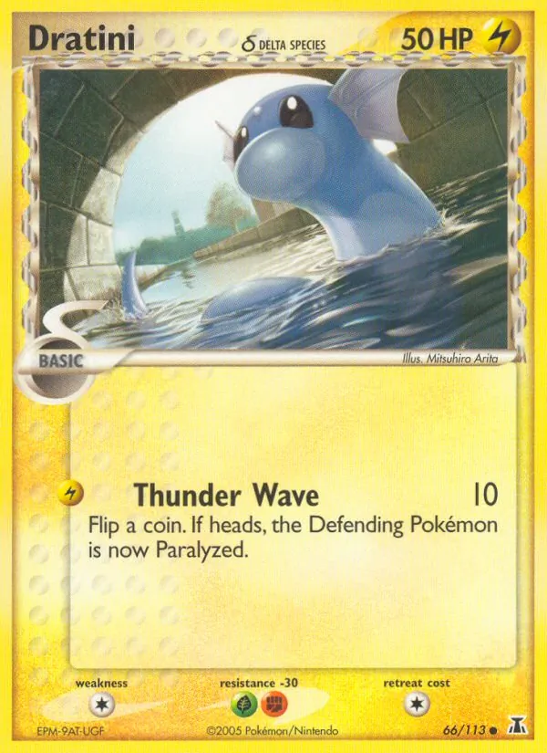 Dratini δ — Delta Species #66 (Pokémon TCG card)