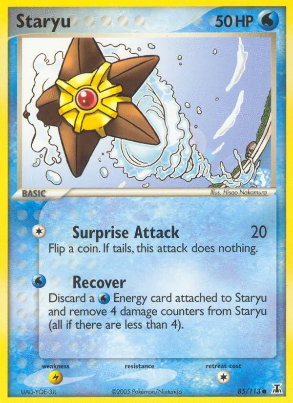 Staryu — Delta Species #85 (Pokémon TCG card)