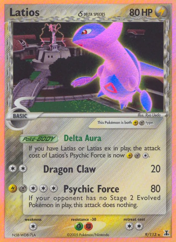 Latios δ — Delta Species #9 (Pokémon TCG card)
