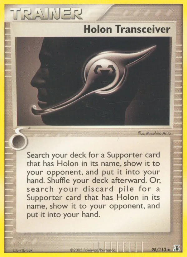 Holon Transceiver — Delta Species #98 (Pokémon TCG card)