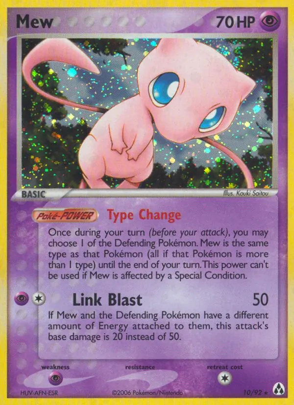 Mew — Legend Maker #10 (Pokémon TCG card)