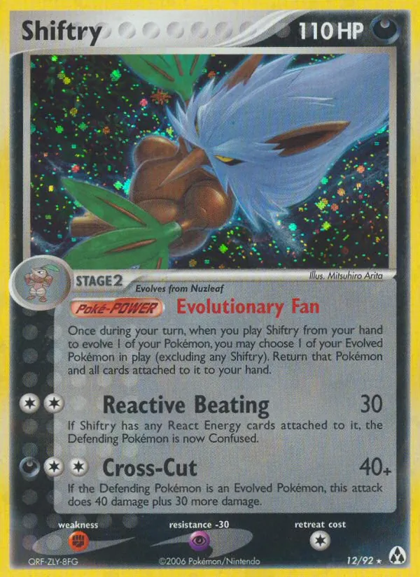 Shiftry — Legend Maker #12 (Pokémon TCG card)