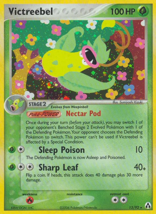Victreebel — Legend Maker #13 (Pokémon TCG card)