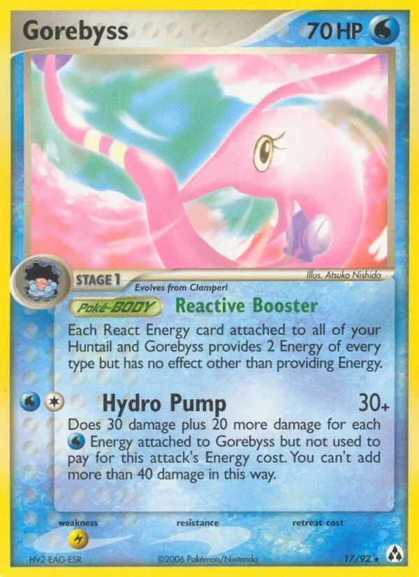 Gorebyss — Legend Maker #17 (Pokémon TCG card)