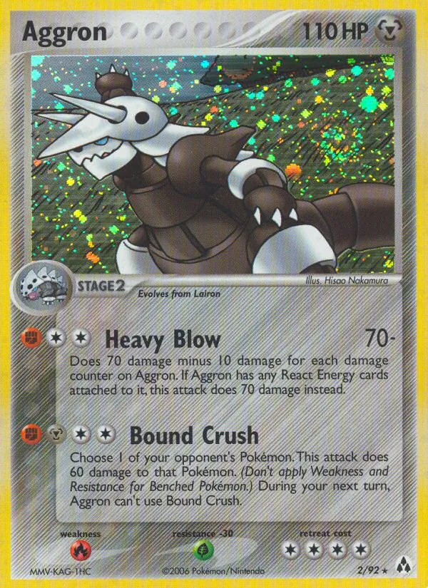 Aggron — Legend Maker #2 (Pokémon TCG card)