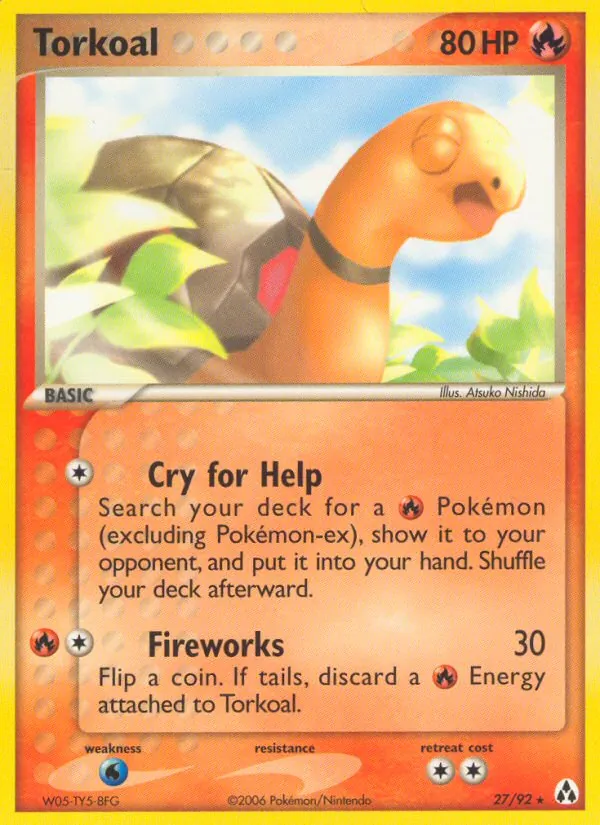 Torkoal — Legend Maker #27 (Pokémon TCG card)