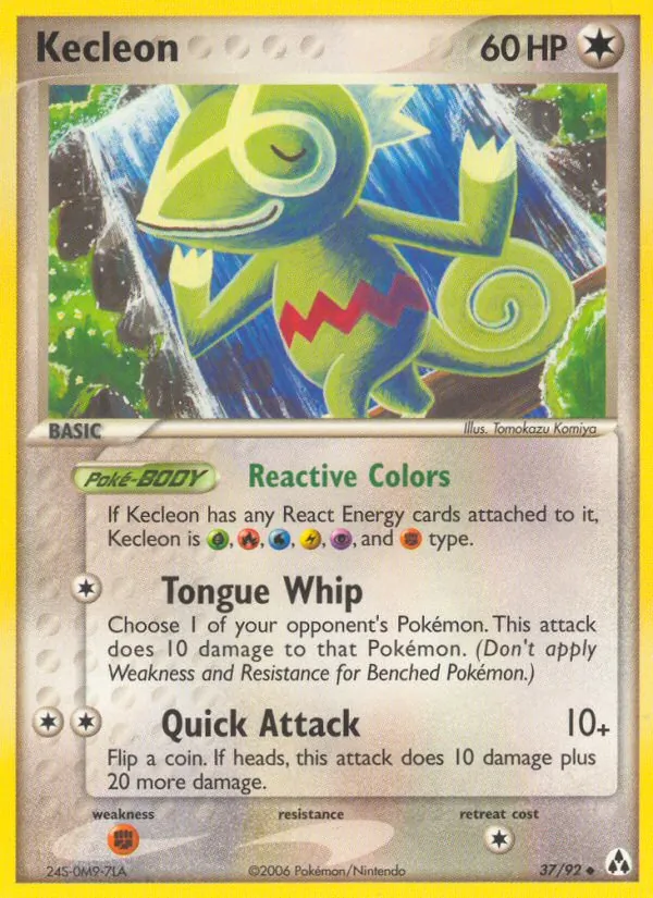 Kecleon — Legend Maker #37 (Pokémon TCG card)