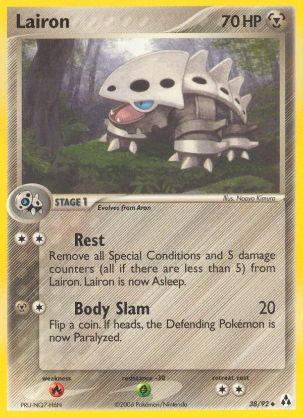 Lairon — Legend Maker #38 (Pokémon TCG card)