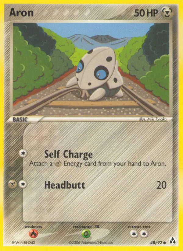 Aron — Legend Maker #48 (Pokémon TCG card)