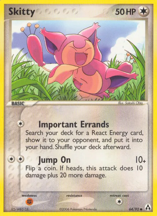 Skitty — Legend Maker #64 (Pokémon TCG card)