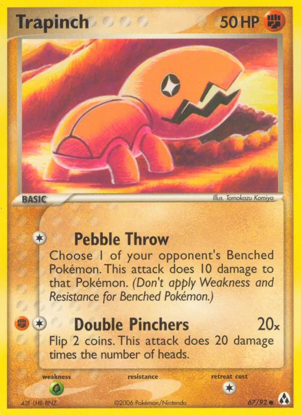 Trapinch — Legend Maker #67 (Pokémon TCG card)