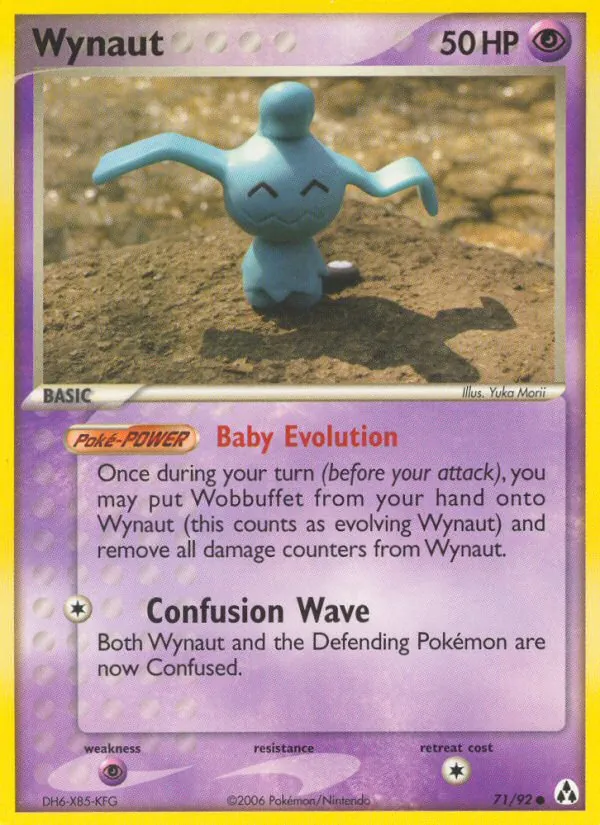 Wynaut — Legend Maker #71 (Pokémon TCG card)