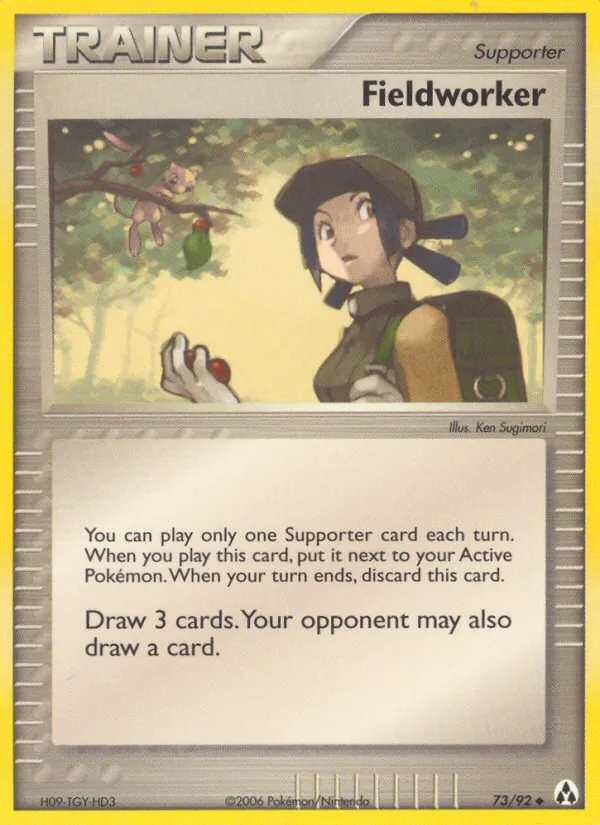 Fieldworker — Legend Maker #73 (Pokémon TCG card)