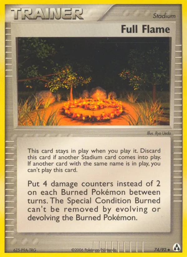 Full Flame — Legend Maker #74 (Pokémon TCG card)