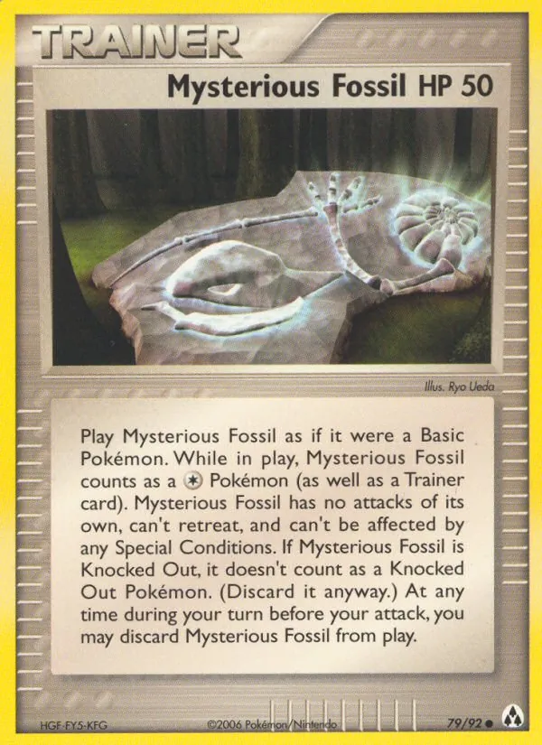 Mysterious Fossil — Legend Maker #79 (Pokémon TCG card)