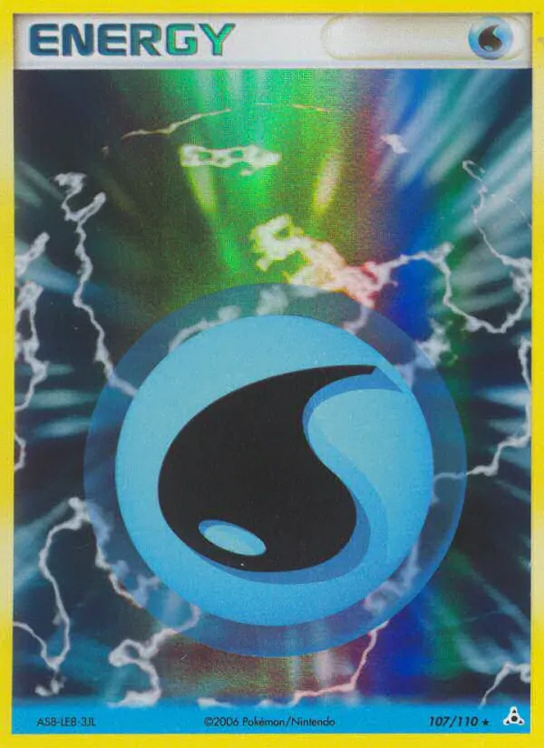 Water Energy — Holon Phantoms #107 (Pokémon TCG card)