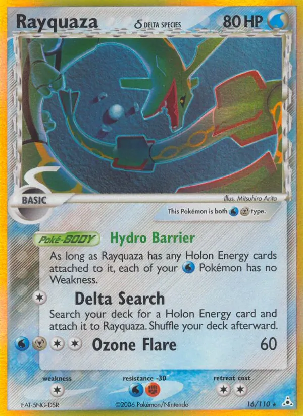 Rayquaza δ — Holon Phantoms #16 (Pokémon TCG card)