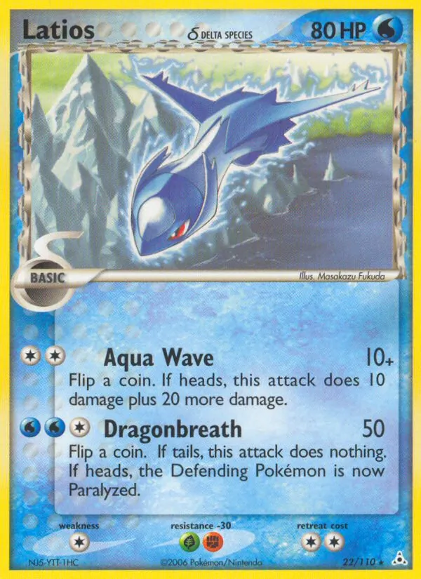 Latios δ — Holon Phantoms #22 (Pokémon TCG card)