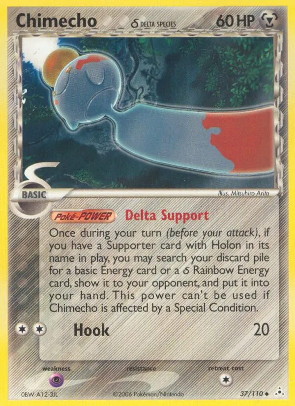 Chimecho δ — Holon Phantoms #37 (Pokémon TCG card)