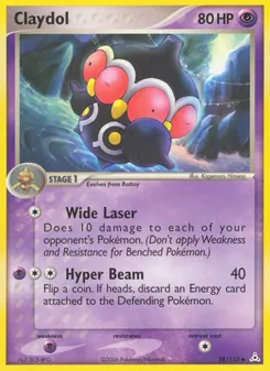 Claydol (Holon Phantoms #38)