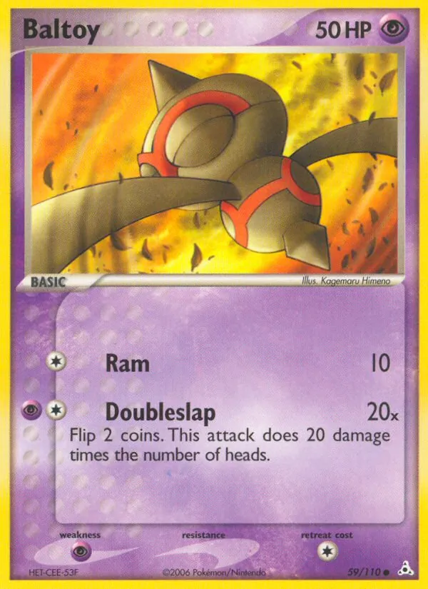 Baltoy — Holon Phantoms #59 (Pokémon TCG card)