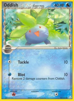 Oddish δ (Holon Phantoms #73)