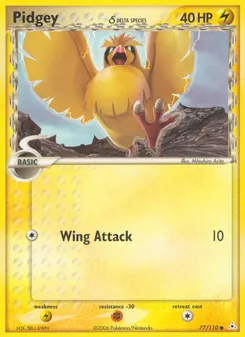 Pidgey δ (Holon Phantoms #77)