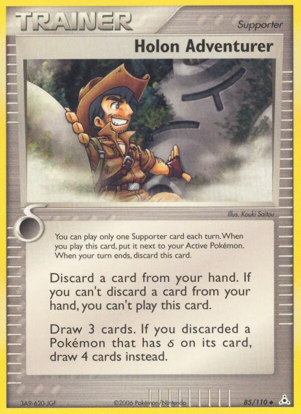 Holon Adventurer — Holon Phantoms #85 (Pokémon TCG card)