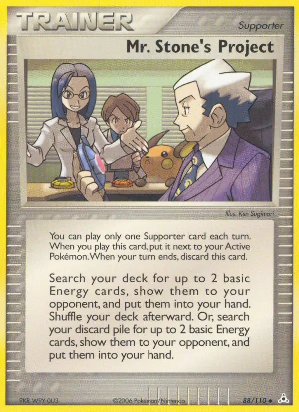 Mr. Stone's Project — Holon Phantoms #88 (Pokémon TCG card)
