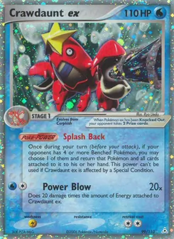 Crawdaunt ex (Holon Phantoms #99)