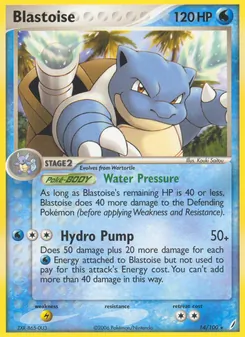 Blastoise (Crystal Guardians #14)