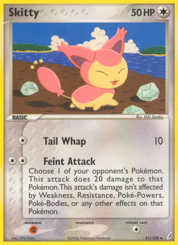 Skitty — Crystal Guardians #41 (Pokémon TCG card)