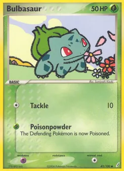 Bulbasaur (Crystal Guardians #45)