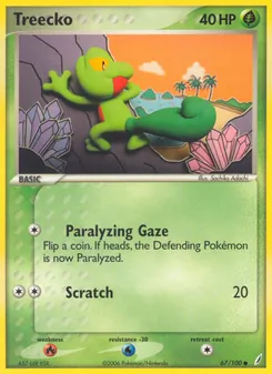 Treecko (Crystal Guardians #67)