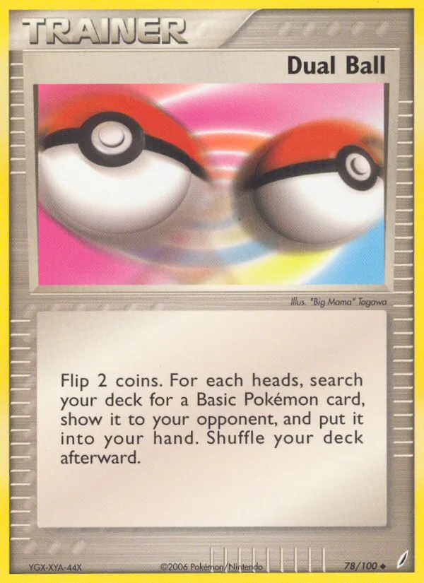 Dual Ball — Crystal Guardians #78 (Pokémon TCG card)